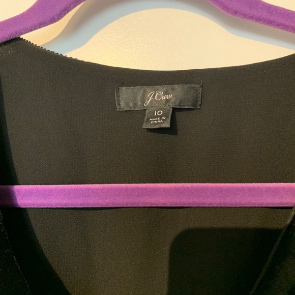 J Crew velvet wrap top - Picture 4 of 6
